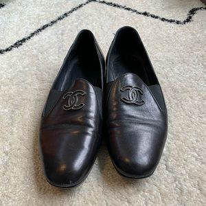 Chanel Leather Flats
